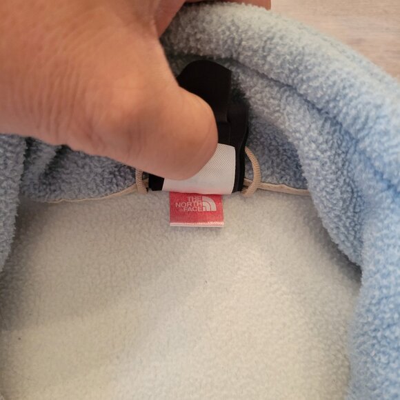 The North Face Women’s Two-Tone Blue Full Zip Fleece Jacket Size Medium - Picture 6 of 10